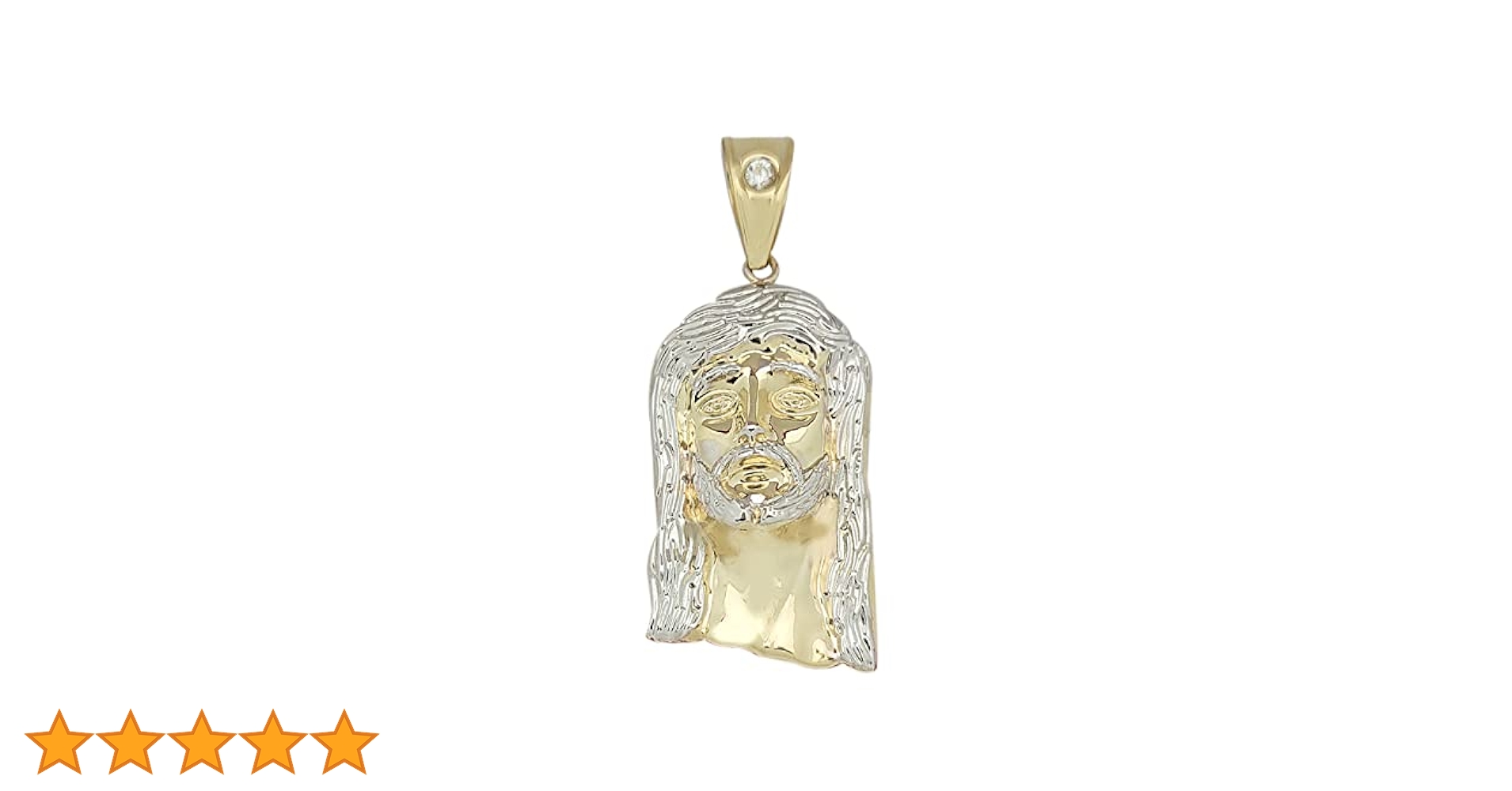 韓国の人気★【STING925】★Jesus Piece Pendant★ONLY PENDANT 14k Gold Plated Real 925 Sterling Silver Jesus Piece Pendant